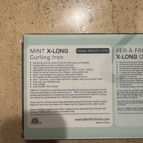 Mint curling iron - Picture 7 of 9